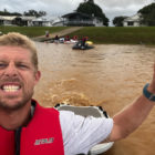 Mick Fanning Washed Away Australian Flood Documentary Pro Surfer Jetski